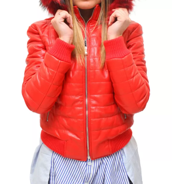 Bomber rosso donna cheap