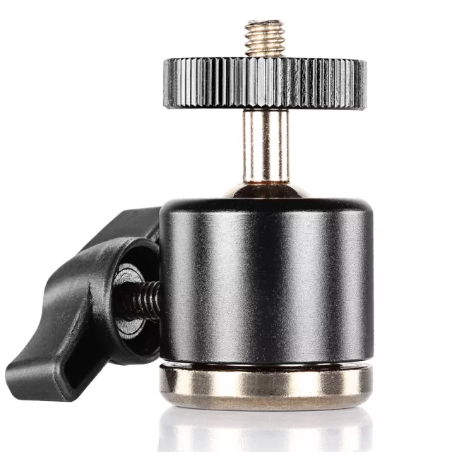 Neewer Aluminum Alloy 360 Degree Rotating Swivel Mini Ball Head for DSLR