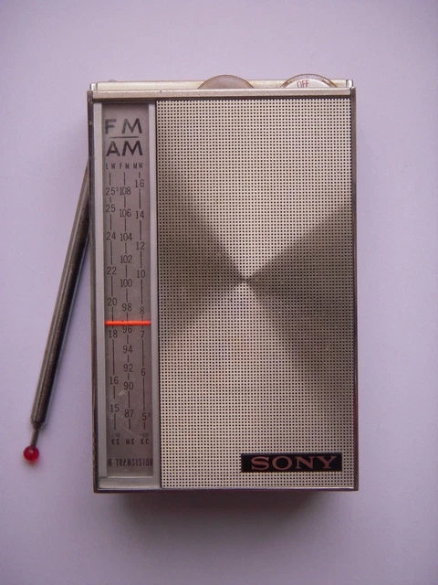 Radio Sony TFM-825L Vintage – Occasion Fonctionnelle, Look Rétro Sympa