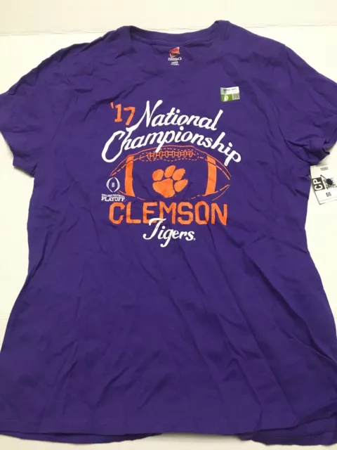 Clemson Tigers Official National Championship Juniors Teens Girls Size Large NEW
