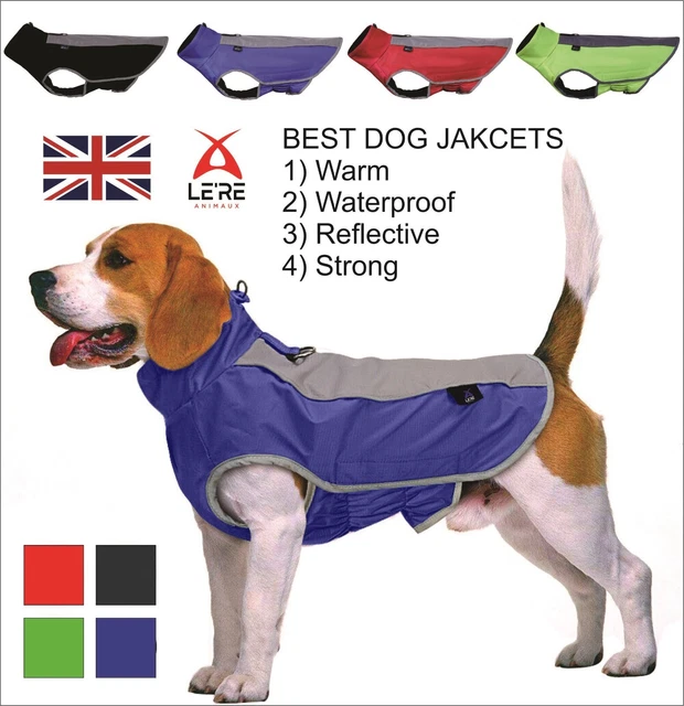 Warm Pet Dog Coats Jacket Outdoor Clothes Waterproof Winter Vest Puppy Coat