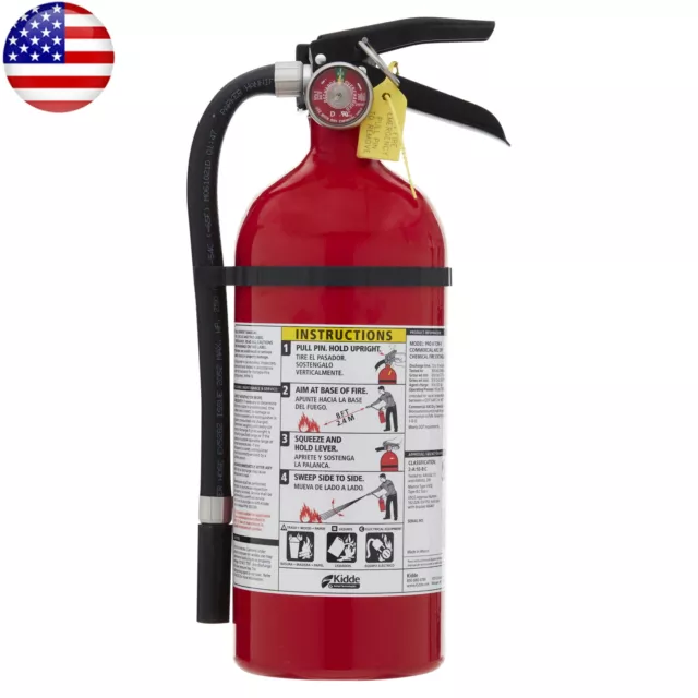 FIRE EXTINGUISHER HEAVY Duty Chrome Plated Brass Valve Assembly Hanging ...