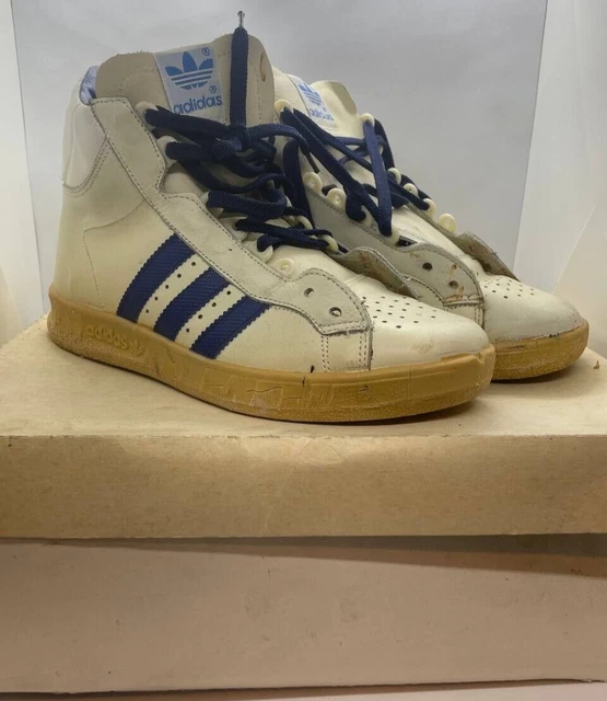 NUOVI stivali da ginnastica sovietici vintage Adidas taglia 7 12 URSS RARO...