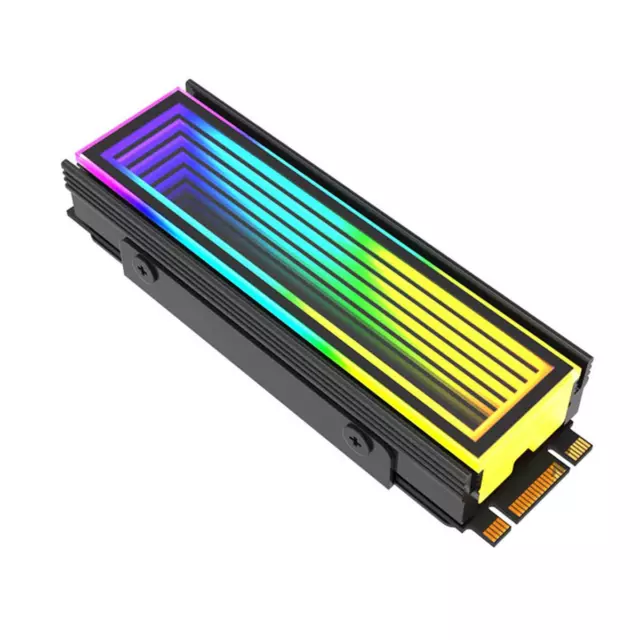 M.2 ARGB Computer Kühler 2280 SSD M2 Kühler PC RGB M.2 Nvme Kühler Kühlkörp4974