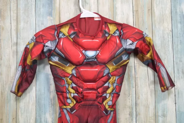 Rubies Marvel Civil War Muscle Iron Man Halloween Costume Boys Small 2-4 Suit 2