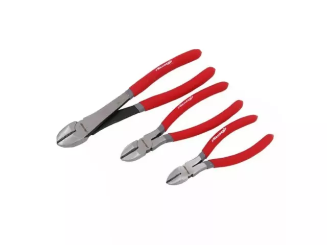 3 Piece Side Cutter  set -  Snips Pliers Wire Diagonal Cutters