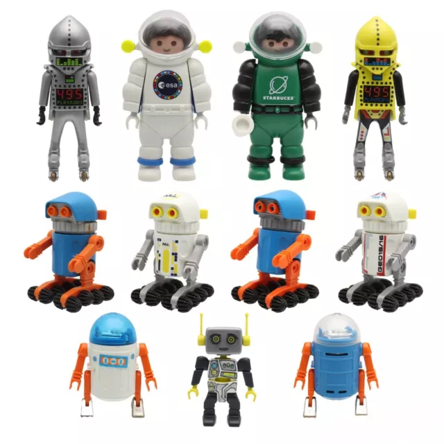 Playmobil Space Astronaut Starbucks ESA Weltraum Roboter Druide