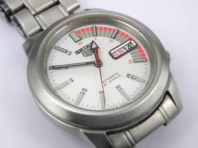 VINTAGE SEIKO Automatic Mens Wrist Watch 7S26-02W0 A4 SUPER RARE £ -  PicClick UK