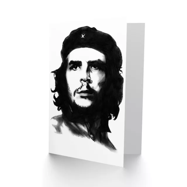 Portrait Revolution Che Guevara Blank Greeting Card With Envelope 2