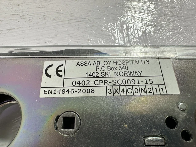 ASSA ABLOY LOCK Case P001000519-203-001A Handing LH-DA ANSI DA 4.5V ...