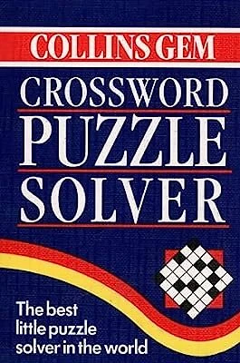 Crossword Puzzle Solver (Collins Gem) (Gem Dictionaries), Widdowson, John, Used;