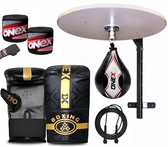 Adult Platform Speed Ball Punching Boxing Gloves Heavy Duty Gym Exercise
