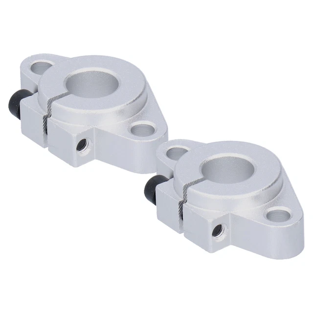 2Pcs SHF12 Linear Motion Rail Guide Support Horizontal Linear Rail Shaft Bracket
