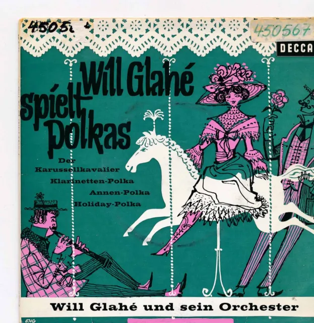 Will Glahe spielt Polka - Single 7" Vinyl 28/07