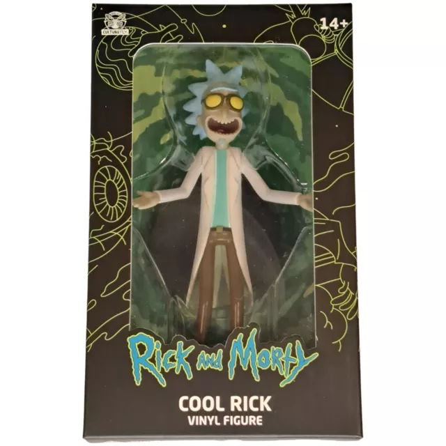 Culture Fly Adult Swim Rick And Morty 5" Cool Rick Vinyl Figure Warner Brothers