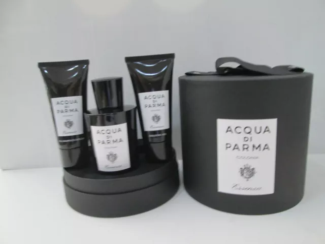 "ACQUA DI PARMA-COLONIA ESSENZA" Profumo Uomo 100ml +Emulsione Viso+Gel Doccia