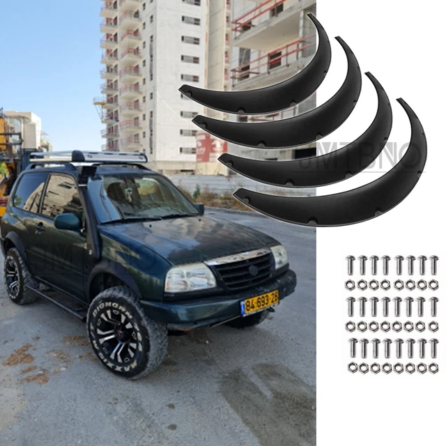 4PCS FOR SUZUKI Grand Vitara Fender Flares Extra Wide Arch Wheel Body