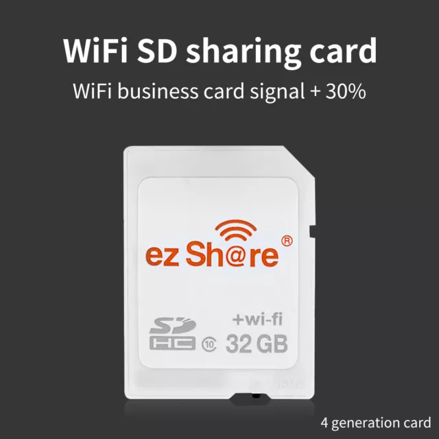 WiFi Wireless SDHC 16/32/64GB Class10 SDMemory Card for eye fi transcend ezShare