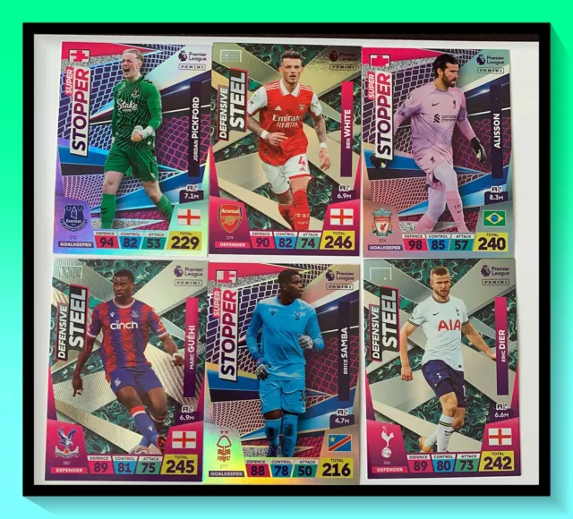 22/23 Panini AdrenalynXL Premier League - Super Stopper - Defensive Steel