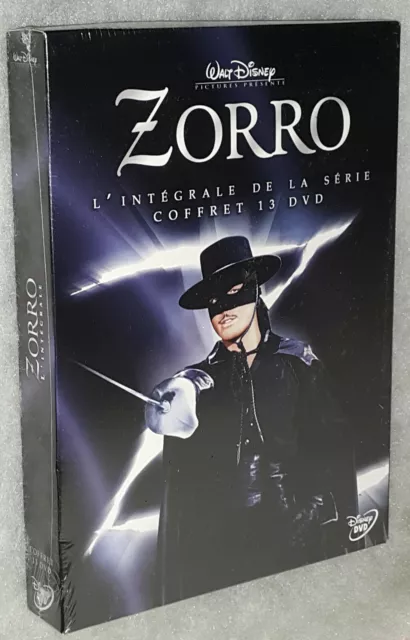 Zorro (Walt Disney) - Complete Seasons 1,2 & 3 - 13 DVD Box Set - Neu &