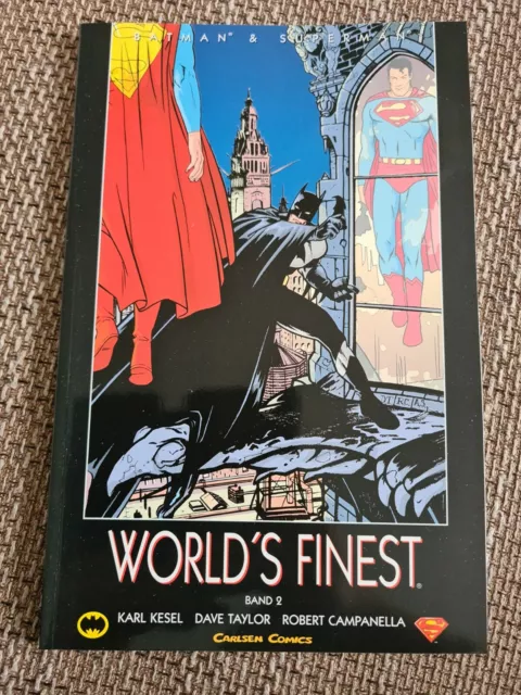 Comic Batman & Superman Worlds Finest Band 2 Carlsen Comics deutsch