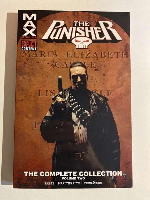 Punisher Max Complete Collection Vol 2 Two TPB NEW RARE Paperback Marvel Ennis