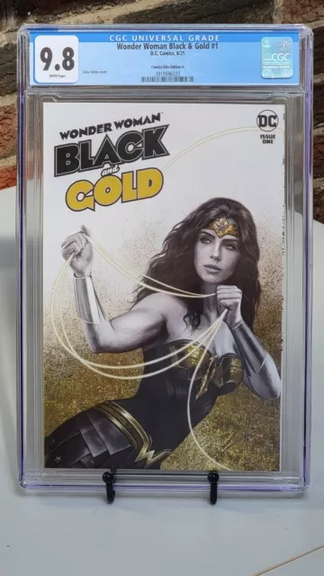 Wonder Woman Black and Gold #1 CGC 9.8 Carla Cohen Trade Dress Variant DC Comics