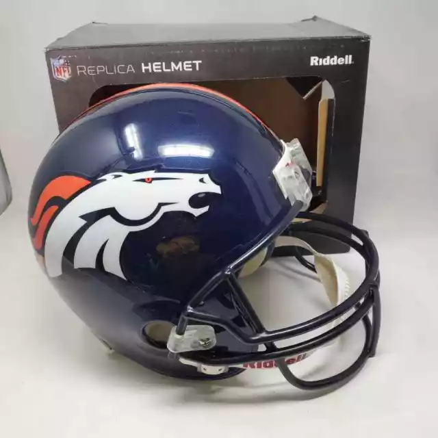 Riddell Denver Broncos VSR4 Full-Size Replica Football Helmet