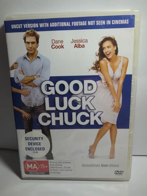 Good Luck Chuck (DVD 2008) Jessica Alba Dane Cook Region 4 Good Condition