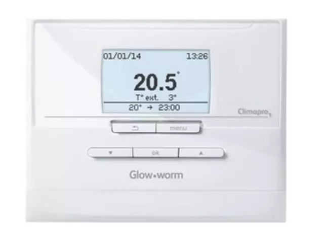 Glow-worm Climapro1 Wired Programable Room Thermostat 0020118077 Brand new Boxed