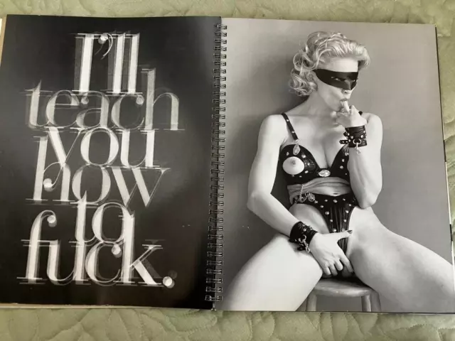SEX by MADONNA PHOTO BOOK 1992 Book Only Used Beauty products from Japan