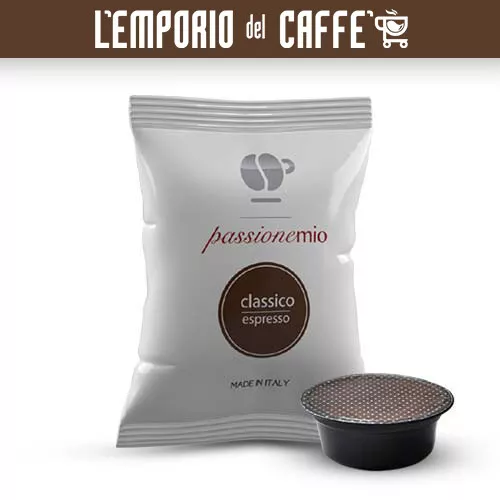 Lollo Caffe' Passionemio 200 Capsule  Espresso Classico Compatibile A Modo Mio