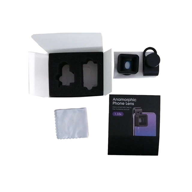 Cell Phone 1.33X Widescreen Anamorphic Lens Movie Lens Portable Wide Screen M1A5