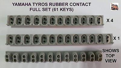 Yamaha Motif XS7 76 Key rubber contact Full Set key sensing UK Stock 