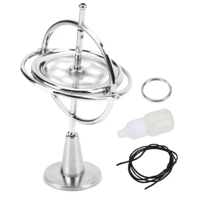 Hot Metal Rotating Top Gyroscope Gravity Balance Educational Toy