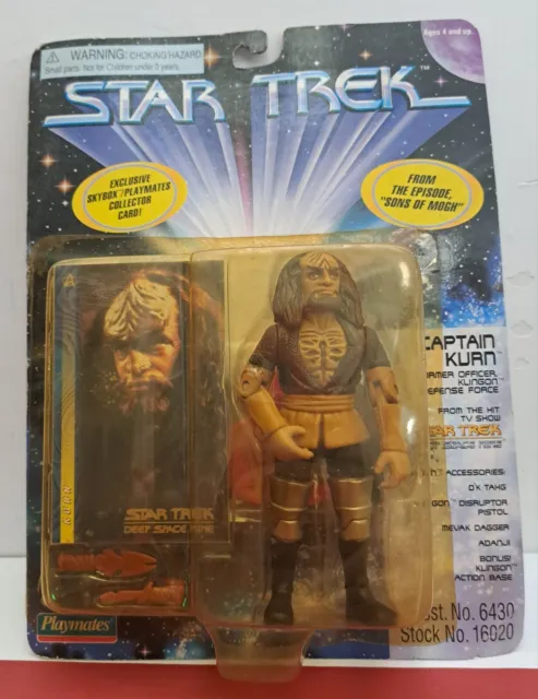 Playmates - Star Trek -Captain Kurn: Former Officer Klingon Defense Force