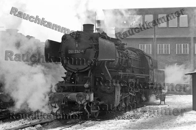 PE-Fotoabzug 10x15 DB 051 238-4 Bw Crailsheim 1971 / F213046