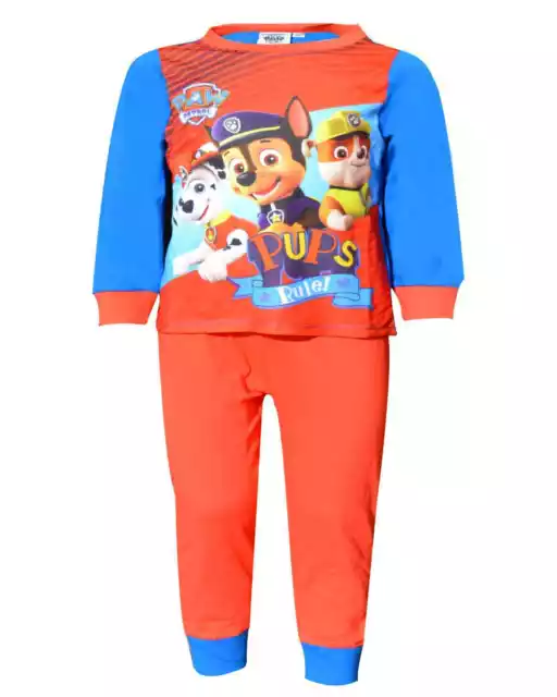 Enfants Paw Patrouille Garçons Pyjamas Pyjama Âges 12-18 Mois Pour 6 Ans