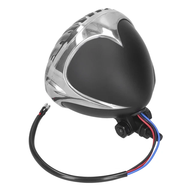 Phare Moto LED 12V - 6,5 Pouces - Universel - Kit Complet Avec Supports - Pour Feux De Croisement Et Stationnement - Améliore Visibilité - 7
