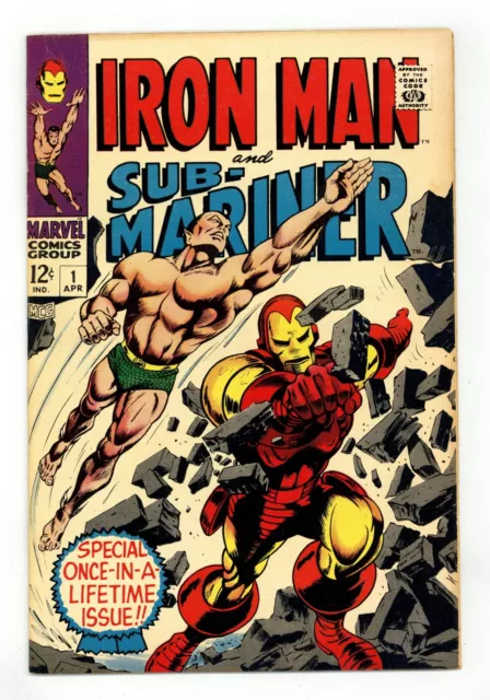 Iron Man and Sub-Mariner #1 FN/VF 7.0 1968