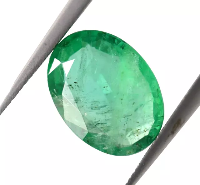 100% Natural Loose Emerald 12 X 9 MM Oval Cut Certified Untreated Gem 3.27 Ct