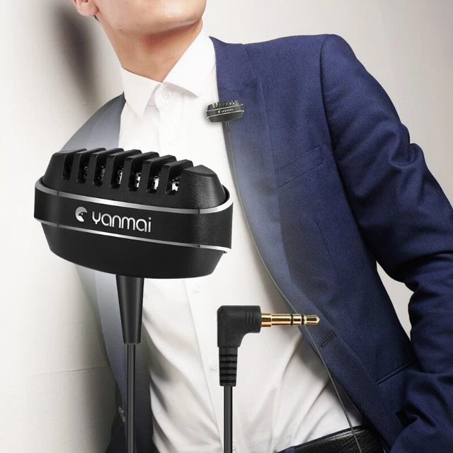 Yanmai R999 Lavalier Omnidirectional Condenser Microphone For Smartphone Camera 3