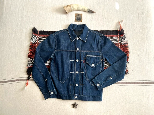 LEVIS TYPE 1 Jacket M Raw Denim Trucker Cinch Vintage 2008 New BNWOT Rare LVC sh 246.79 PicClick UK