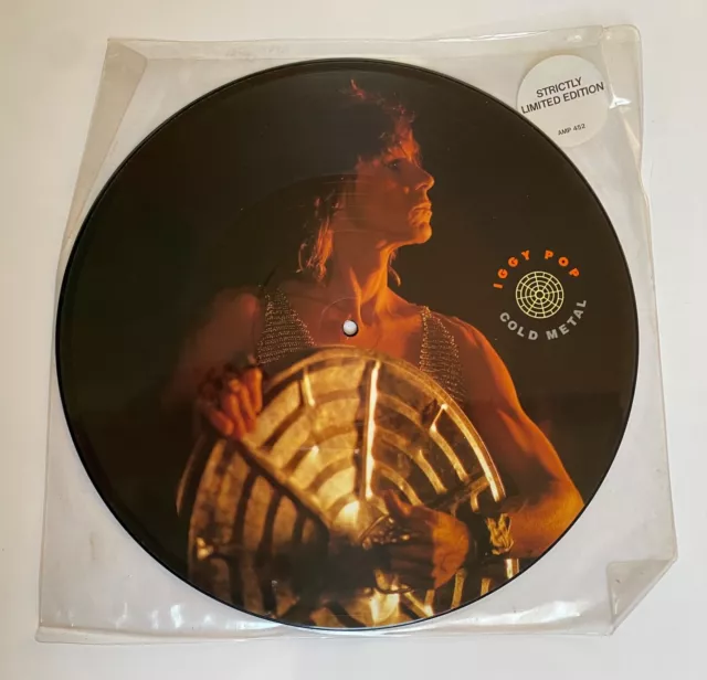 Iggy Pop - Cold Metal - 12" Picture Disc - 1988 - Stooges