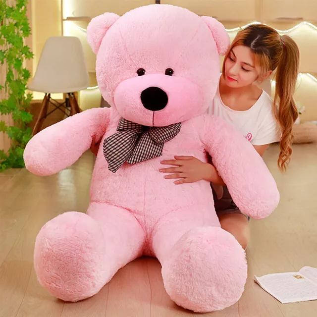 Bear Teddy Plush Giant Stuffed Toy Animals Big Soft Huge birthday Gift Kids New