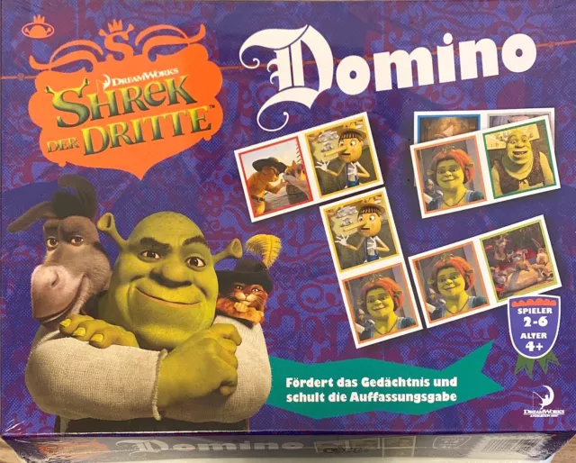 DreamWorks | Shrek - Der Dritte | Domino | Spieler 2-6 | 4+ | Neu&Ovp