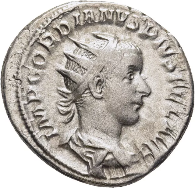 FITZ Roma Gordiana III Antoniniano 241/242 AD Plata μFIM21