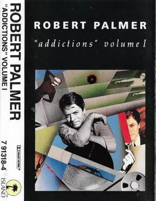 Robert Palmer ‎ Addictions Band 1 KASSETTE ALBUM ISLAND 7913184 13TRACKS USA