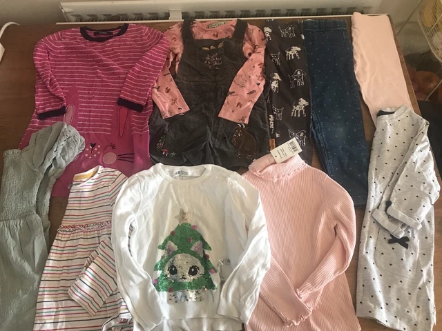 Pacchetto abbigliamento ragazze 3-4 anni