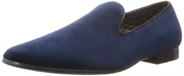 Giorgio Brutini Mens Cress 17603 Velvet Casual Slip On Loafers Navy Size 10 M